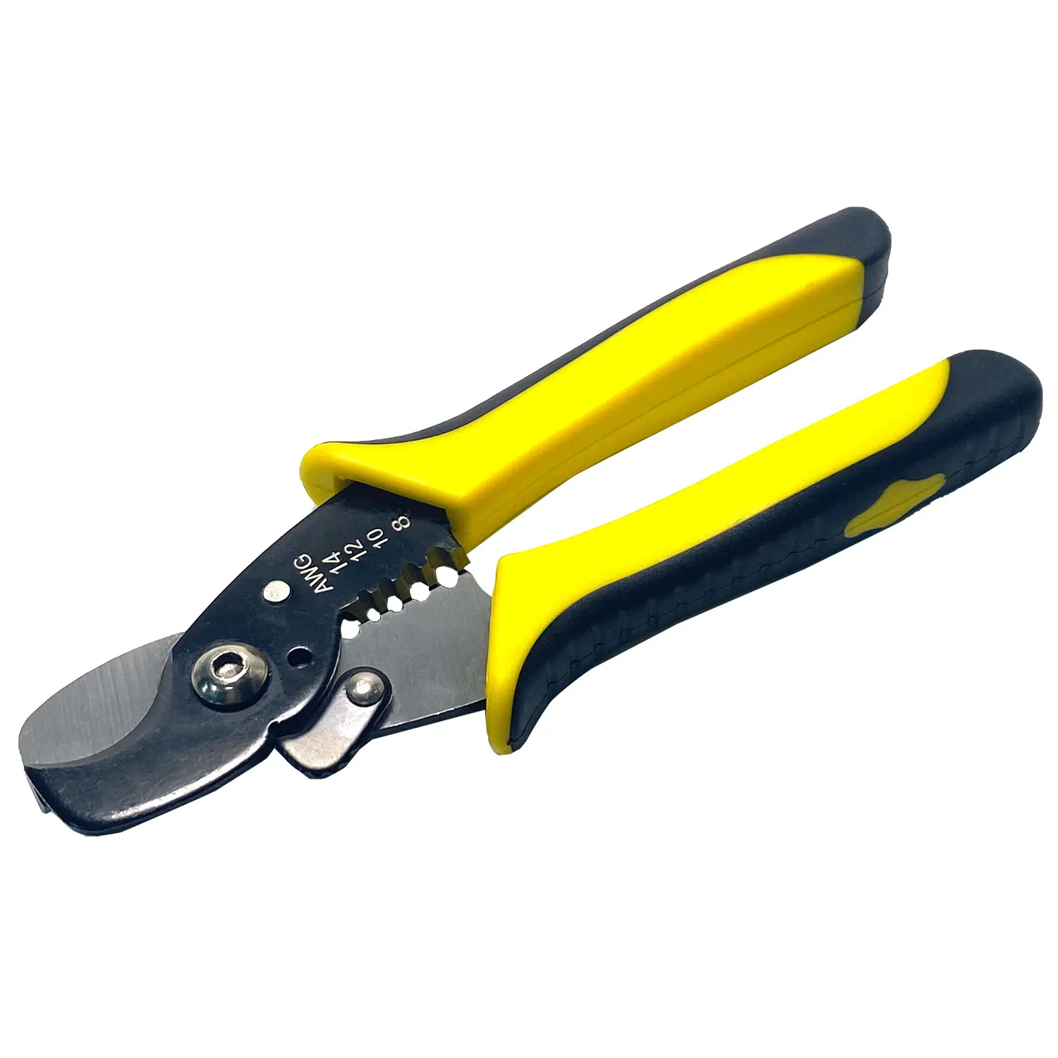 Stainless Steel Mini Wire Hand Network Crimping Cable Knife Crimper Pliers Wire Cutter Stripper Tool