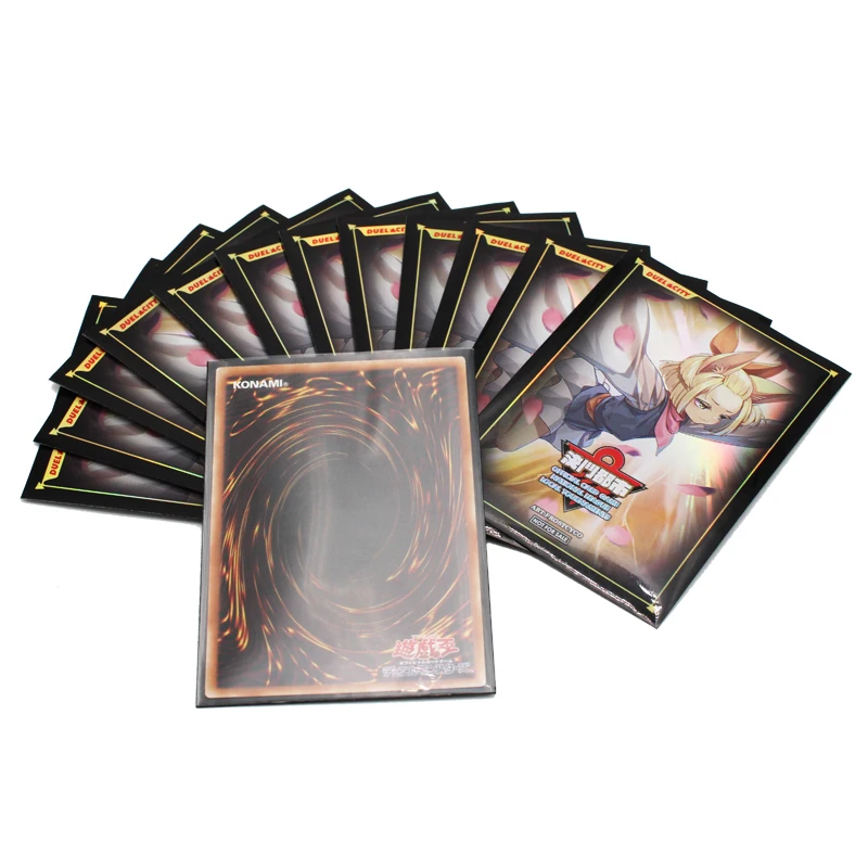Art Printing Yugioh Custom Plastic Card Sleeves Board TCG MTG Game Cards Deck Protector Trading Card sleeve