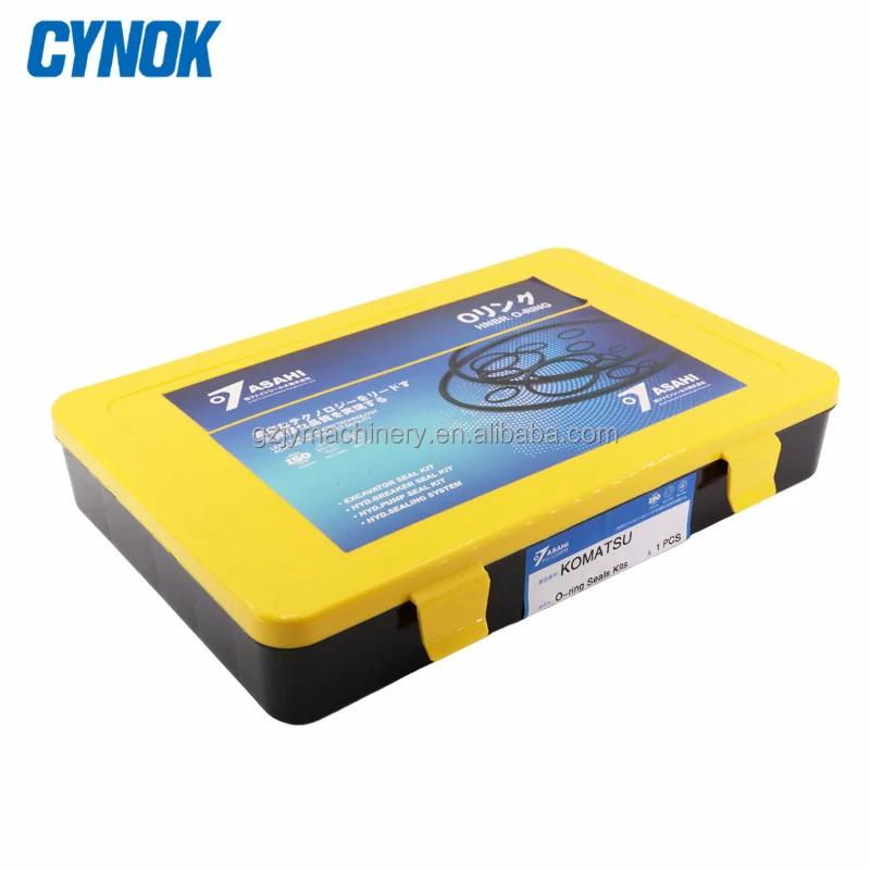 High Quality HNBR 90 Shore A Black Color O-Ring Seal Kit For Excavators