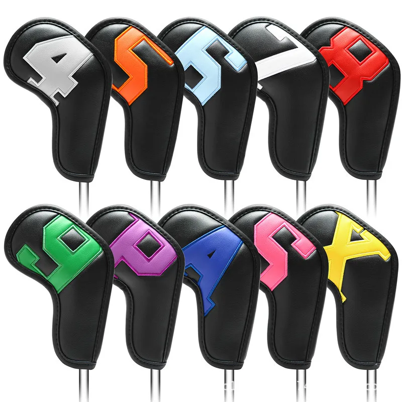 Golf iron cover colorful digital gradient head cover protective cover golf supplies Golf Club Headcover Custom Made for outdoor