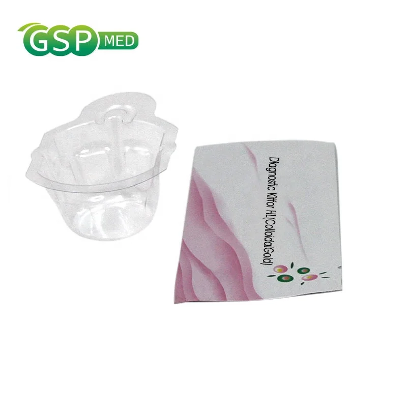 Custom Label Early Positive Accurate One Step HCG Midstream Urine Pregnancy Test Cassette