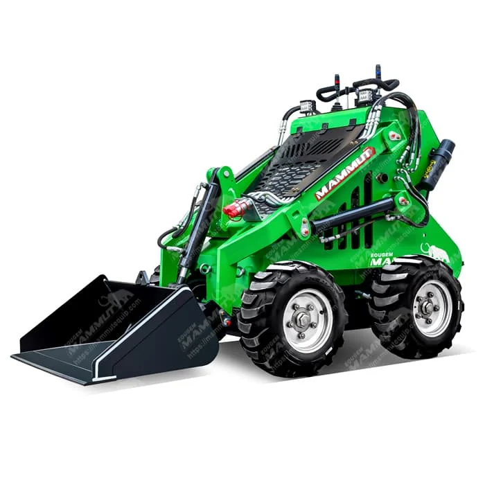 Skidsteer loader tracking Landscaping machine 350kg 450kg SK650 cheap Kubota diesel mini skid steer