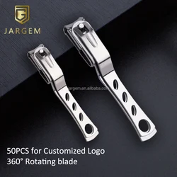Sharp Cutting Nail Clipper Rotating Blade Finger Nail Toe Nail Cutter Low MOQ