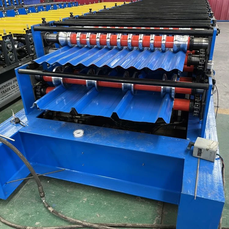 Factory Direct   Hard Chrome Plating for Finishing Steel Roofing Sheet Making Machine Roofing Sheets Making Machine Roll for