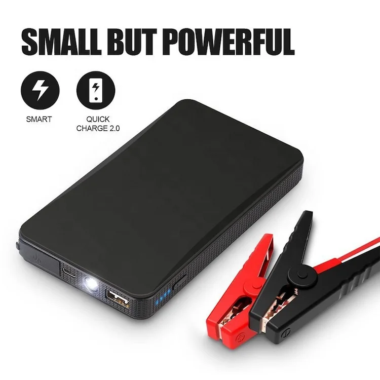 portable auto 12v 24v jumpstarter car battery jumper booster pack jump starter power bank