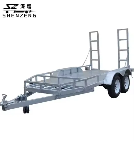 Mini Excavator Digger Machine Trailer for Car Transport and Storage