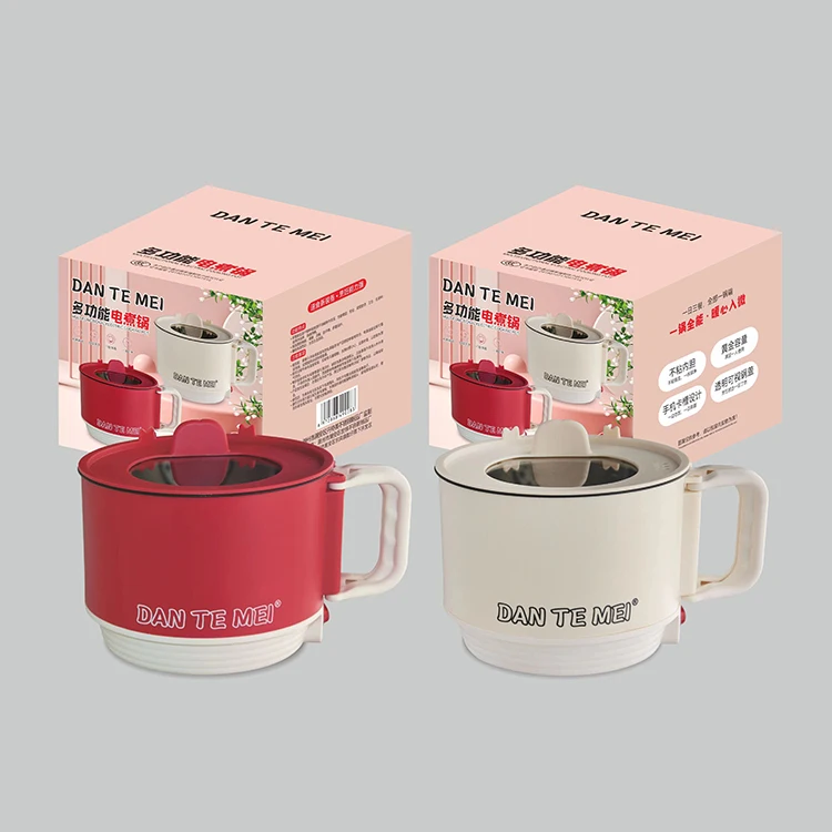 Quality Assurance Best Portable Multi-functional Mini Cooking Pot Non Stick Windows Cooker Electric Skillet