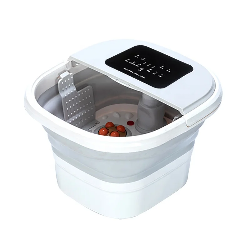 2024  health care Home Use Foot Spa Bath with Heat Temperature Control  Foot Soaker Tub