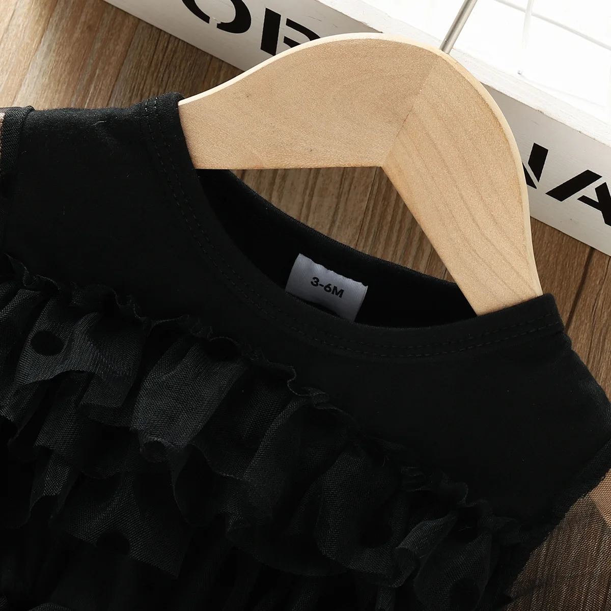 Amazon Summer New Girls Dress Baby Toddler Dot Mesh Piece Dress 0-3Y Toddler Girl  Princess Dress