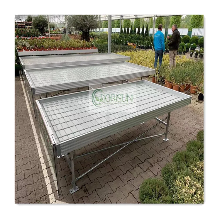 Qualified hydroponic seedbed system greenhouse rolling benches (1600344018845)