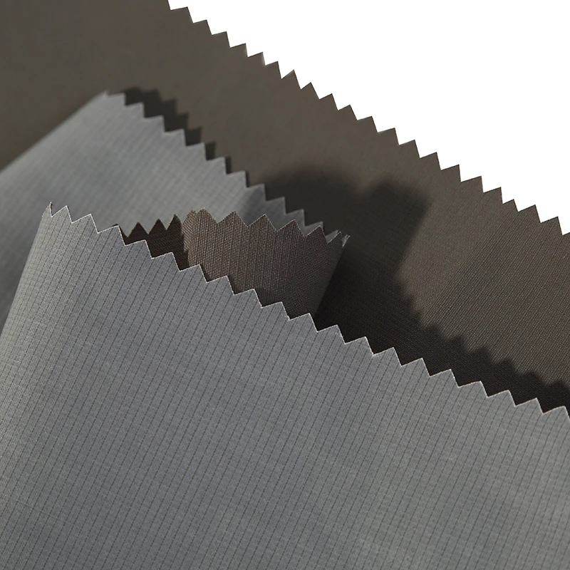 100% Nylon  ribstop ripstop taslan Fabric Waterproof with PVC coated  for garment/jacket/coat