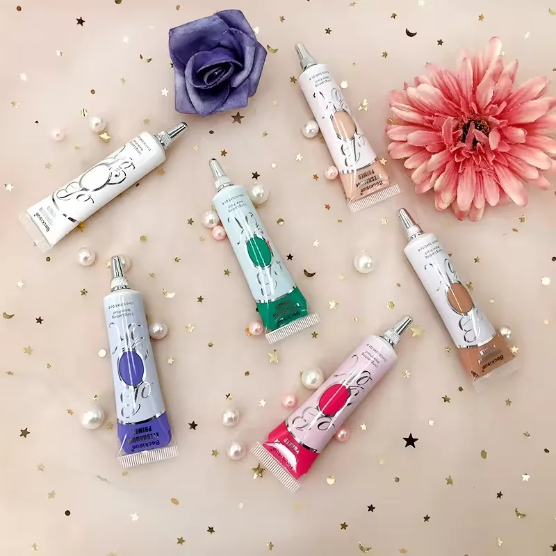 Cosmetics OEM Custom Manufacturer Private Label Cream Pomade Eyeshadow Base In Rose Gold Tube White Gel Eye shadow Bases