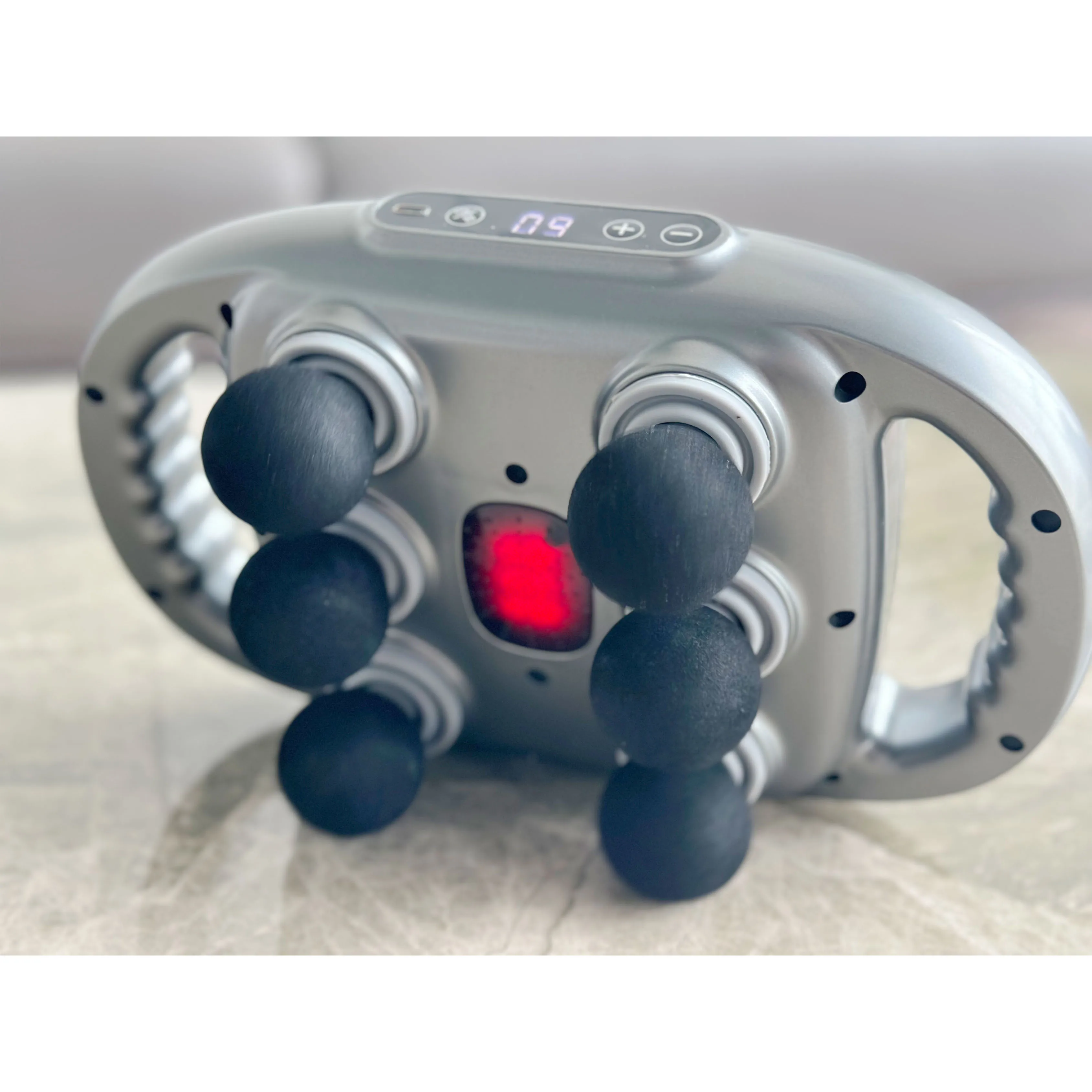 electric fascia gun massager dropshipping massage gun deep high frequency musclPowerful Handheld Deep Tissue Massage Gun