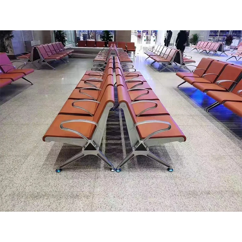 Airport Chair Factory Manufacturer Public Area Watiing Chair Airport Waiting Row Chair