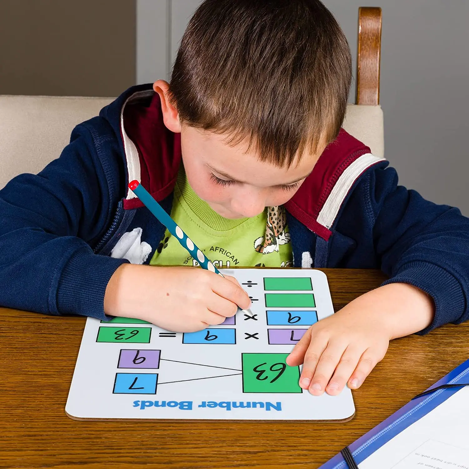 Double Sided Times Table Customized Math Dry Erase Multiplication Chart Magnetic Whiteboard