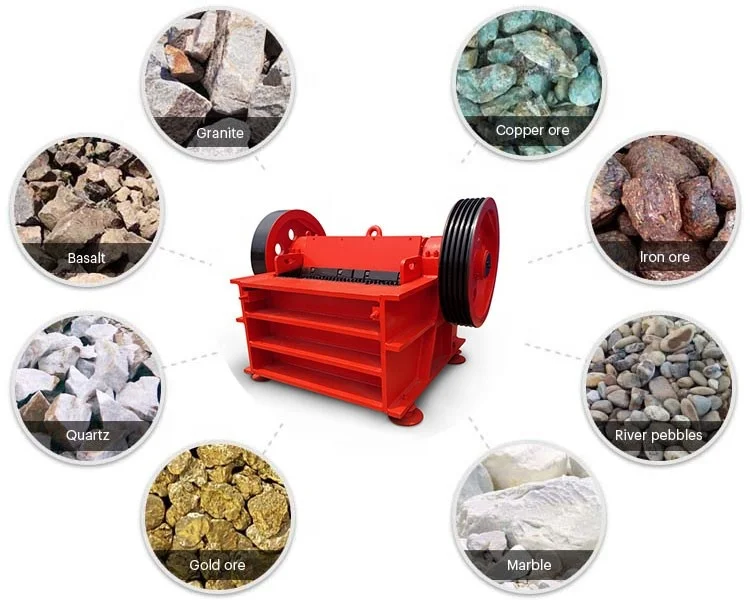 jaw crusher toggle plate and guard board jaw crusher with vibrating feeder and conveyor small jaw crusher