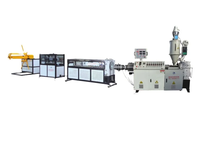 
SJ90/30 25mm~100mm SC100 HDPE PVC PP Carbon Spiral Pipe plastic Machine production line 