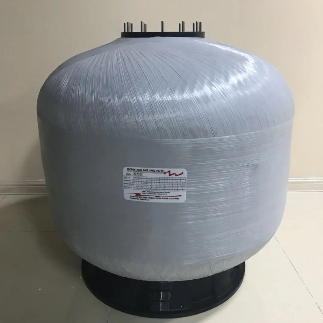Система фильтрации для бассейна, верхнее крепление, песочный Стекловолоконный фильтр для бассейна