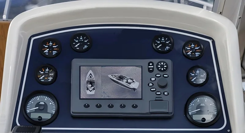 6 channels 360 surround  view monitor system 3D bird eye view camera system use for boat yacht