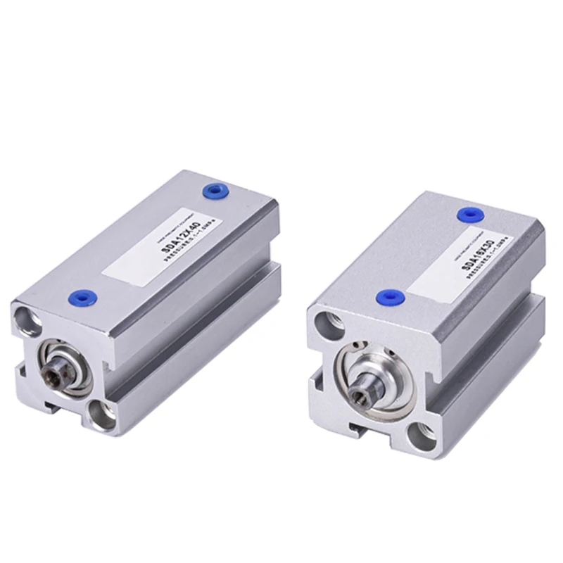 SDA Air Cylinder Double Acting Pneumatic Cylinder SDA12-5 SDA16-10 SDA20-15 Compact Cylinder Single Piston Pneumatic