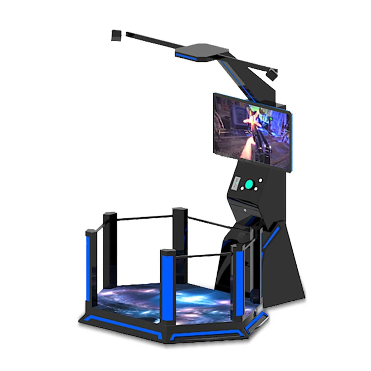 Shooting Game Machine Virtual Reality Mini Platform VR Walking Space Simulator