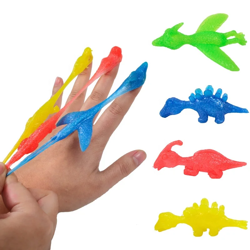 Soft Rubber Stretchy Slingshot Flying Birds Toys for Vending Machine Capsule Toys 50mm