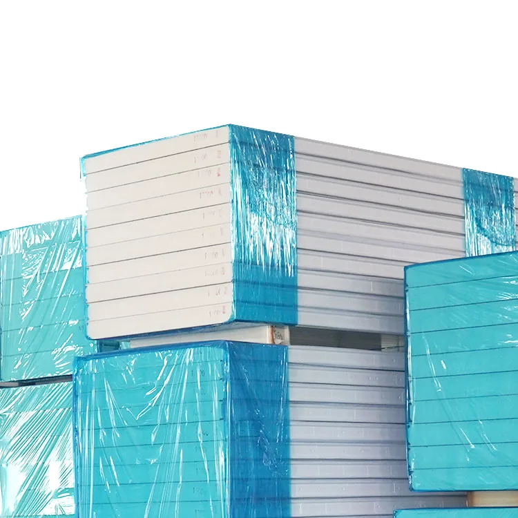 Eps Insulated Panel Sandwich Pu Cold Room Board Eps Sandwich Panel for Wall Roof Galvanized Steel Metal Modern 950/1150mm CN;HEN