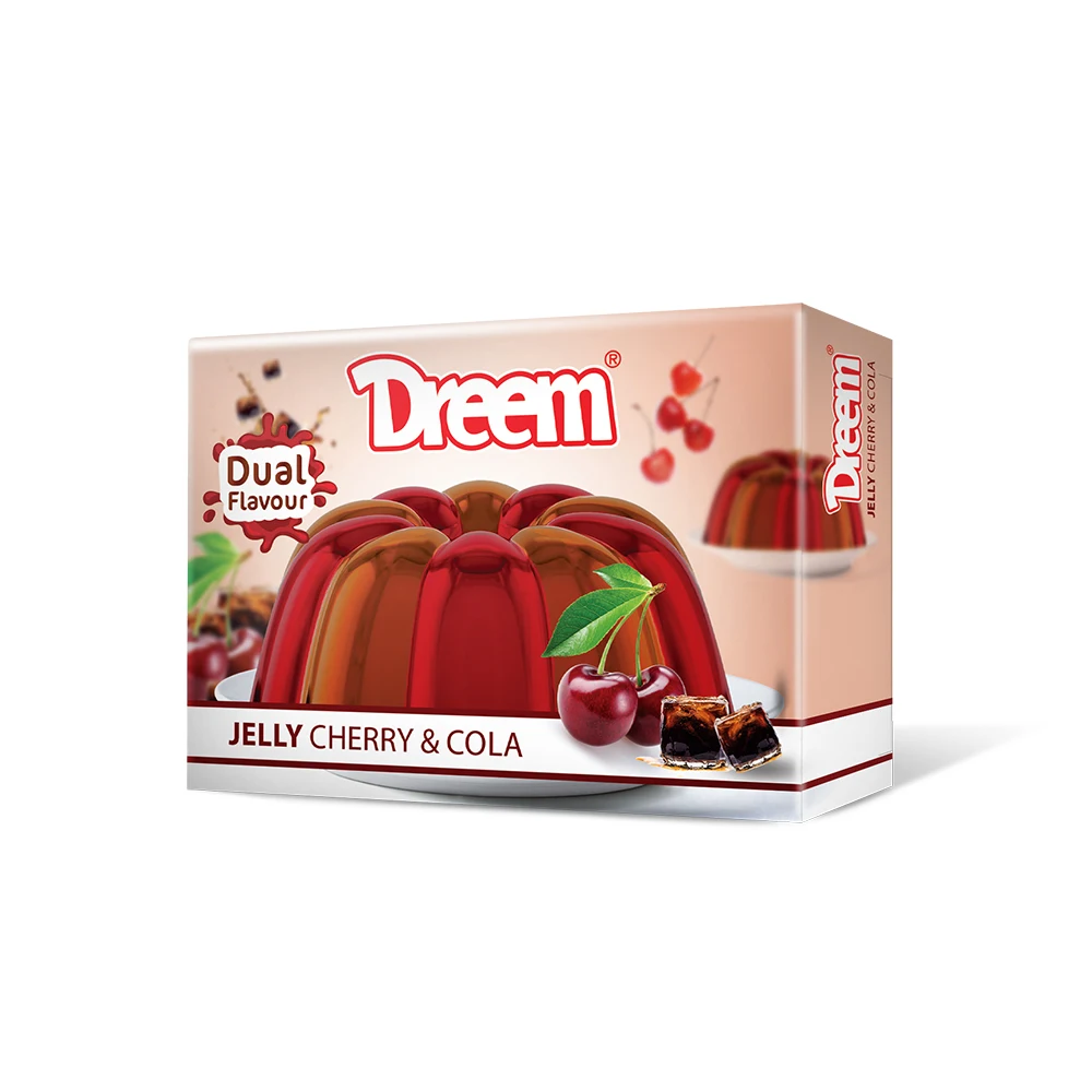 Manufacturer Raspberry Cherry Apricot Fruit Jelly Powder Dessert Pudding Yogurt Jelly Powder Halal Food Jelly Powder On Selling