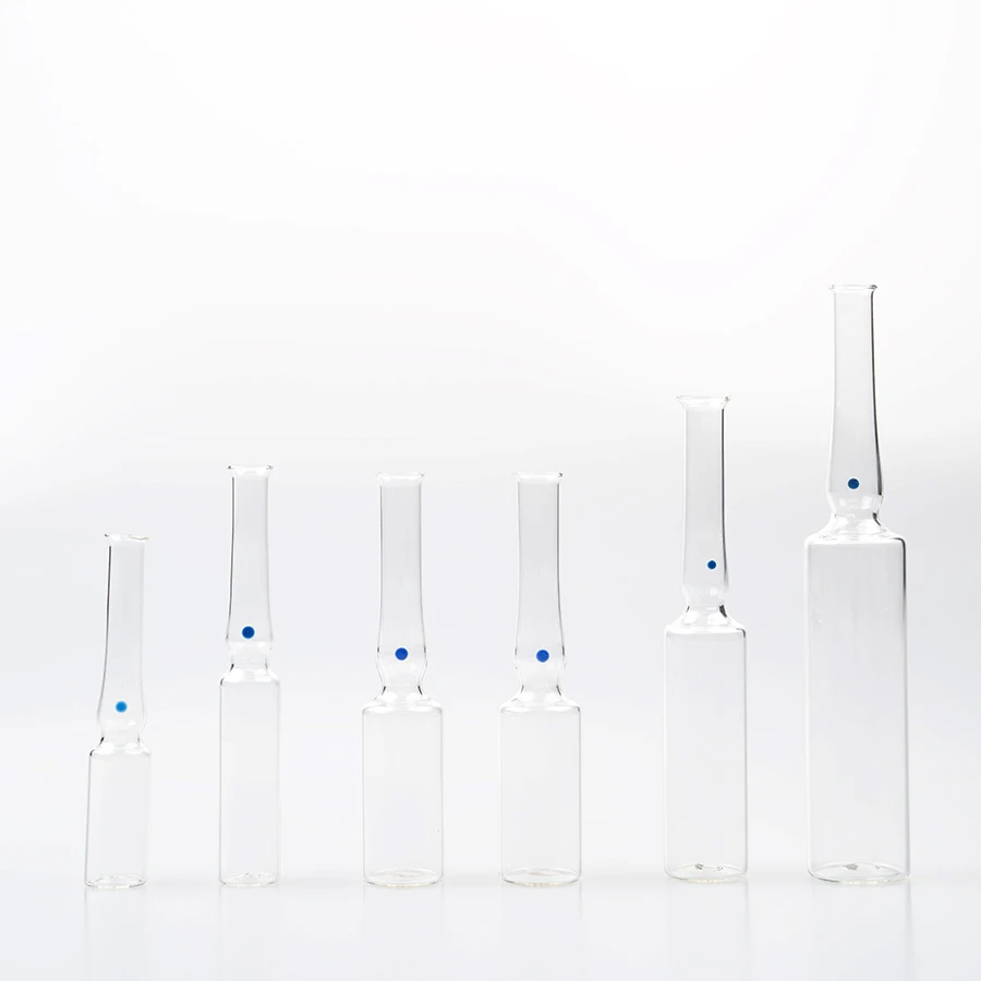 High Quality Glass Ampoule Bottles Durable Ampoule Glass Tubes for Laboratory and Medical Use