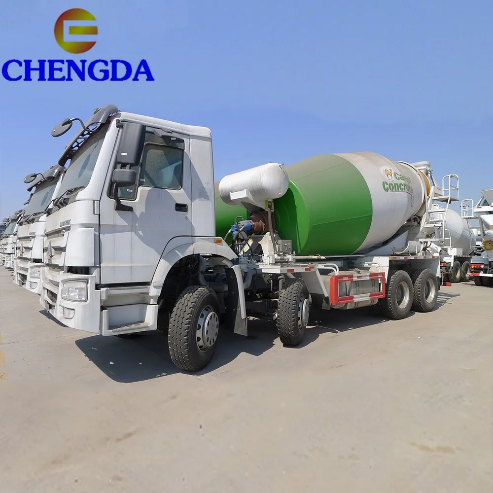 Sinotruck Howo New used transit 8m3 12m3 20m3 oncrete cement mixer drum truck