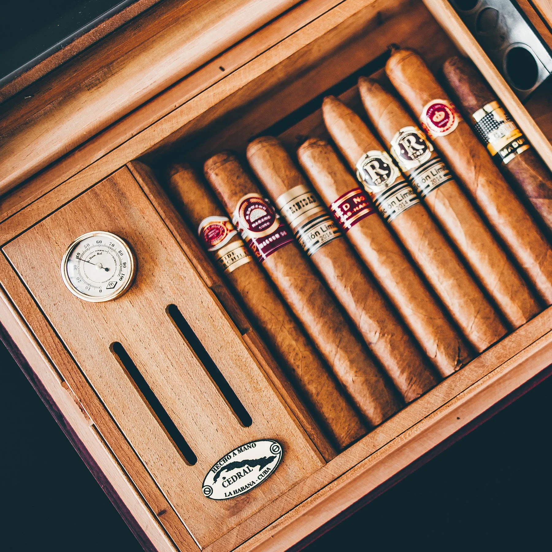 Custom Made Wooden Cigar Box