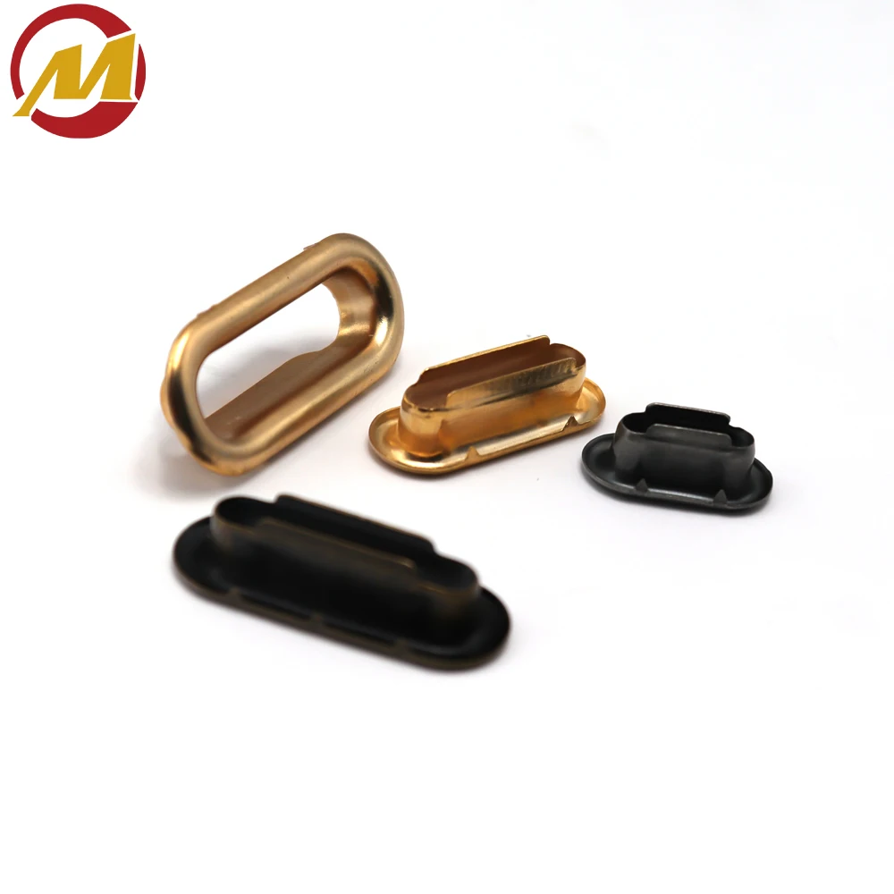 Wholesale Factory Metal eyelet with washers, oval Shape eyelets grommets,silver eyelets for Diy garment bag sewing accessories