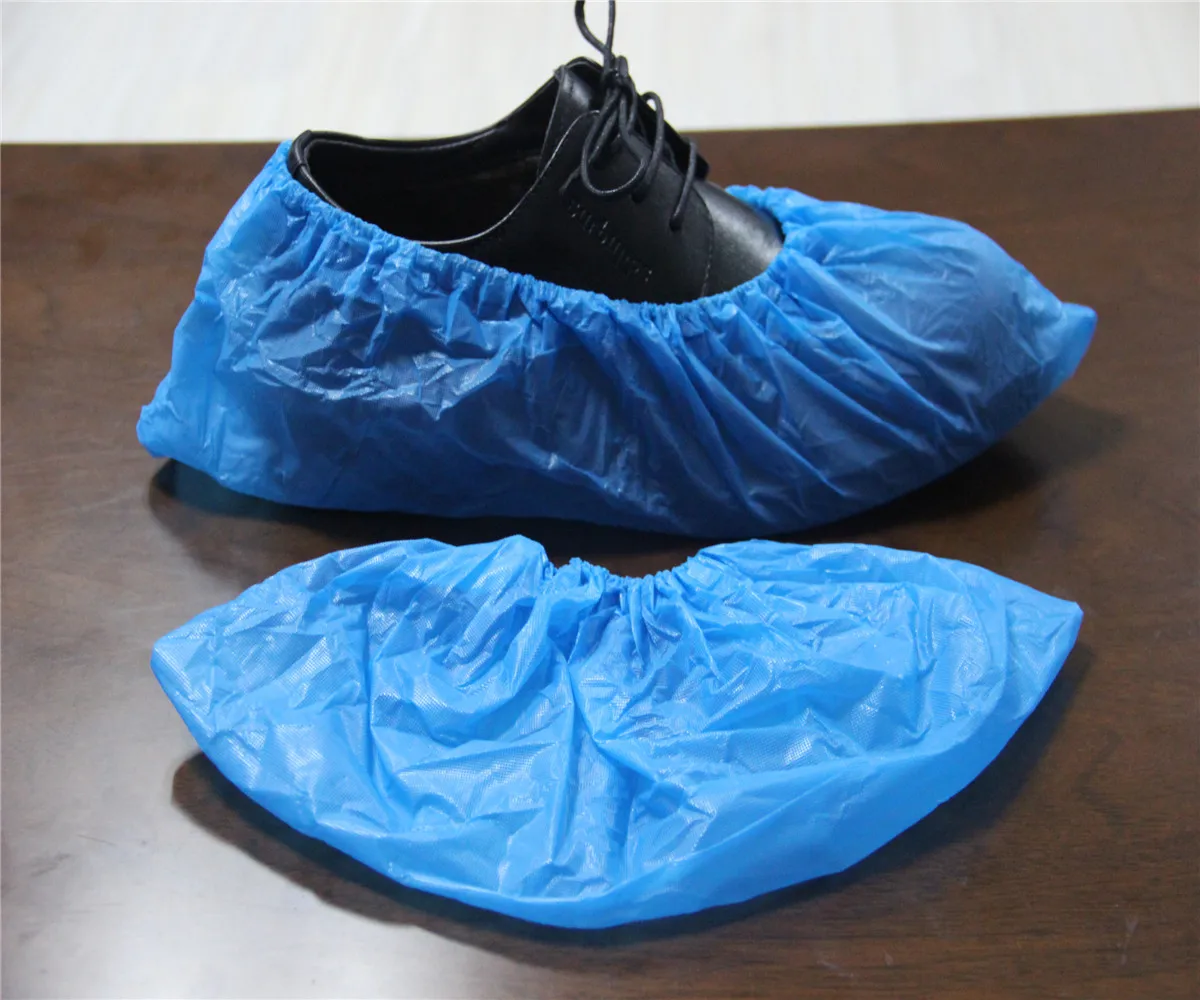 disposable medical pe cpe shoe cover with different sizes available