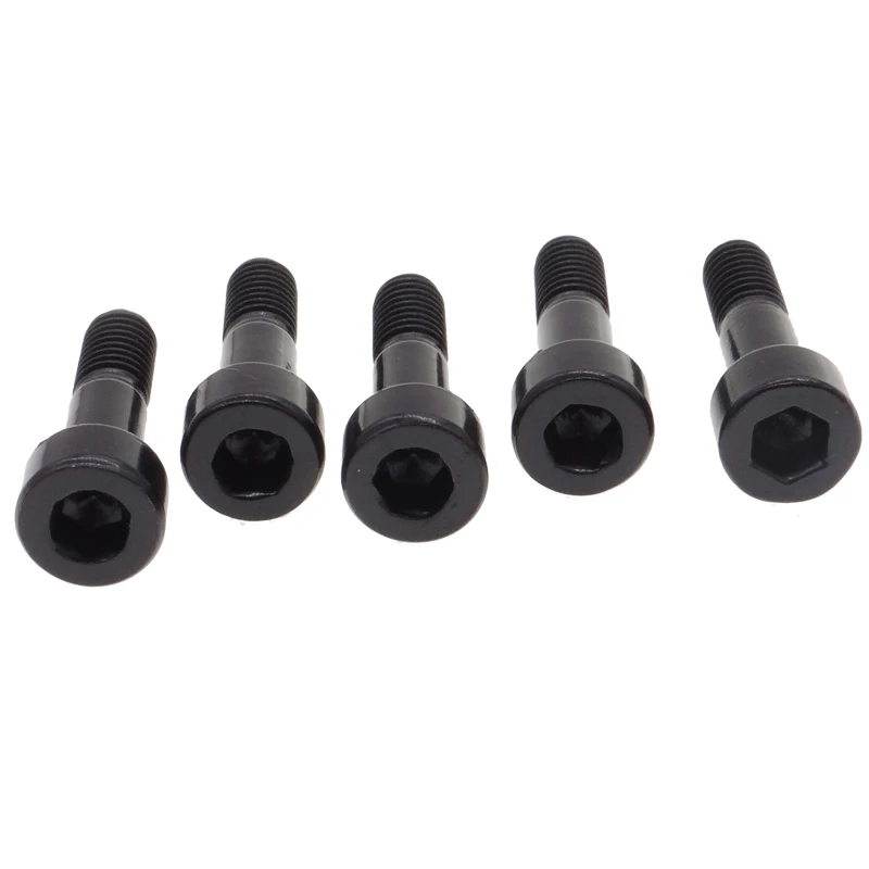 manufacture customized M3 M4 M5 M6 M8 Black half thread hex oxide socket cup head captive panel screw