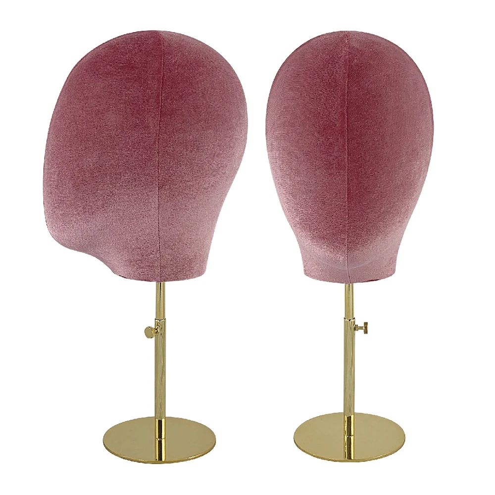 Оптовая продажа, мужские и женские вельветовые головки манекена из стекловолокна для демонстрации шляпы и очков