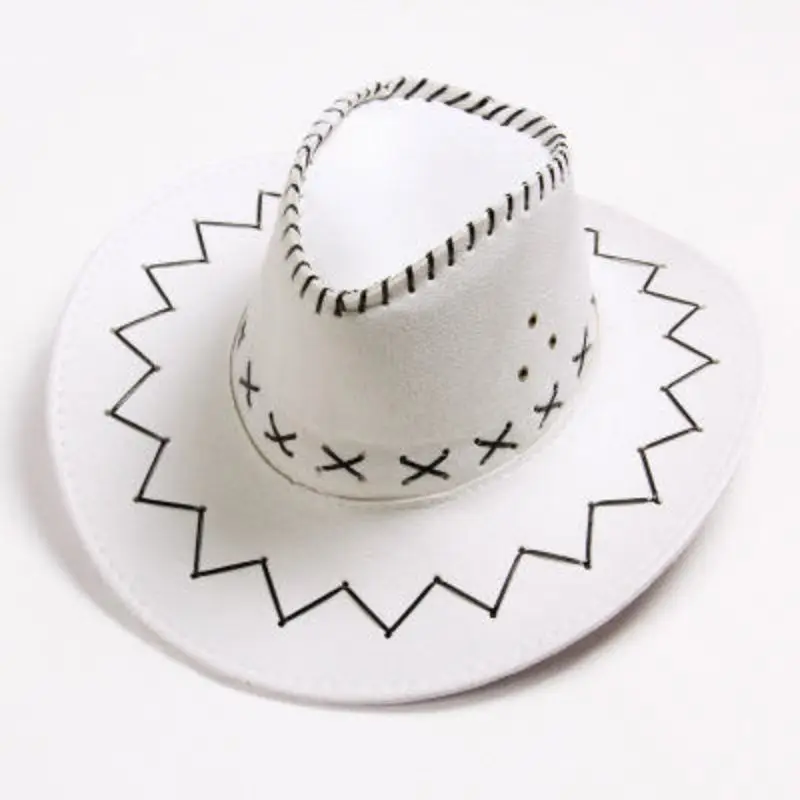 Unisex Stylish beach Cowboy Hat with Leather Band for a Trendy Look