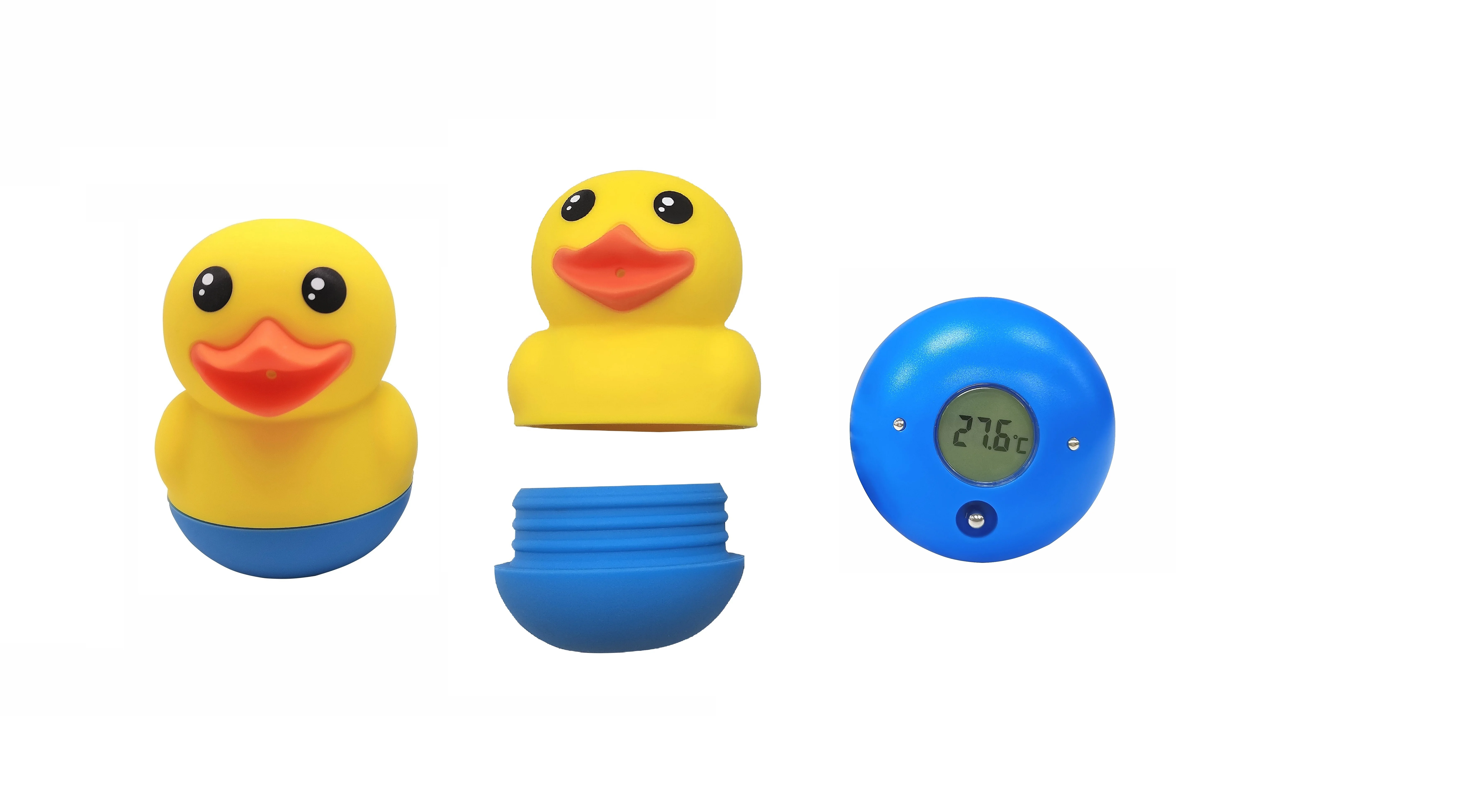 Best selling silicone Baby Bath Digital Thermometer,  detachable silicone jacket water bathtub thermometer