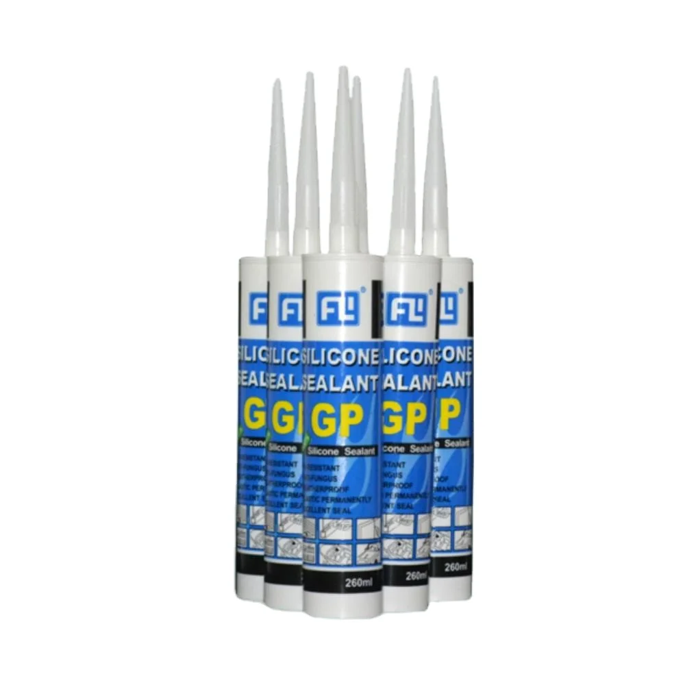 Top selling Fast Curing White/Clear/Black  RTV General Purpose Acetic Waterproof Sealant