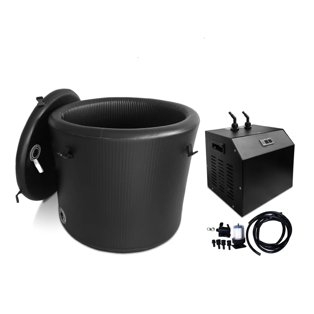 Customized Logo 8cm Thickness Jacuzzi Ice Bath Cleaning Cooling System For Icebath