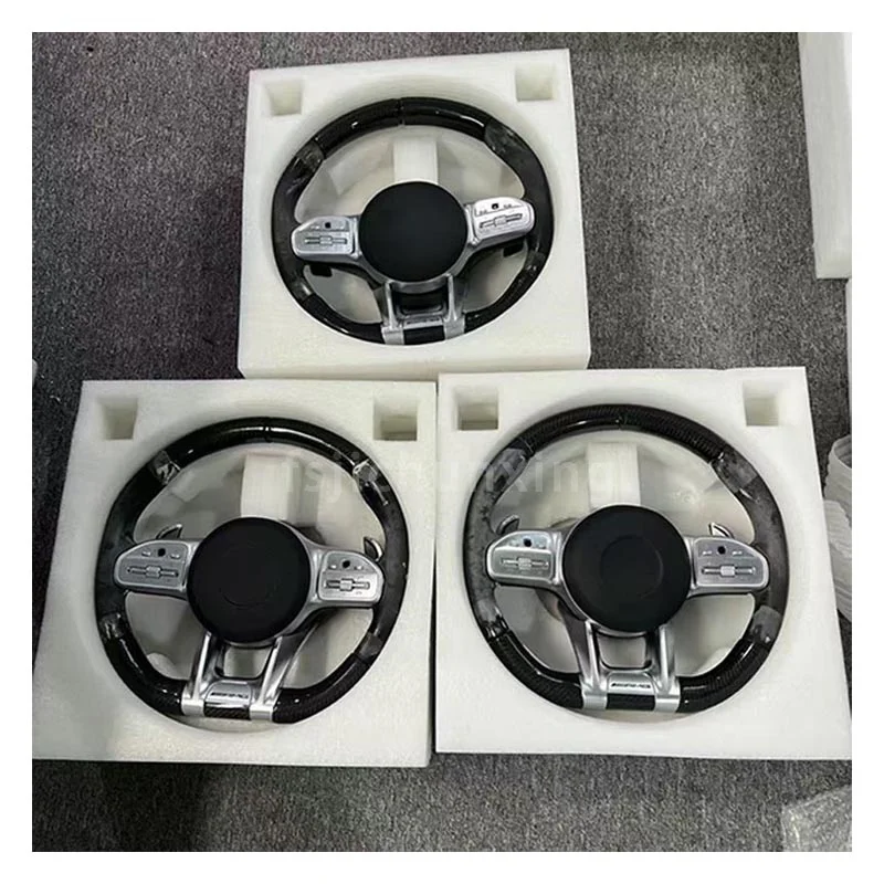 Crystal Steering Wheel For Mercedes Benz A45 W204 W205 W124 W221 W166 C300 E Class C350 CLAS550 W203