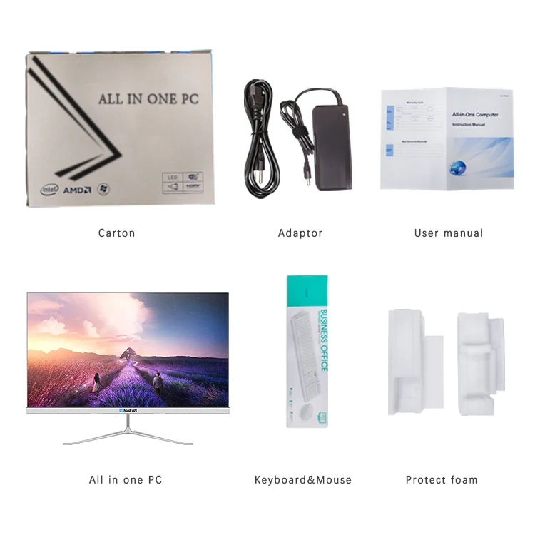 China Factory Directly Sale OEM/ODM 1920*1080 CPU i5-4200U 8GB+256GB Promotion Industrial Panel Computer All In One PC Embedded