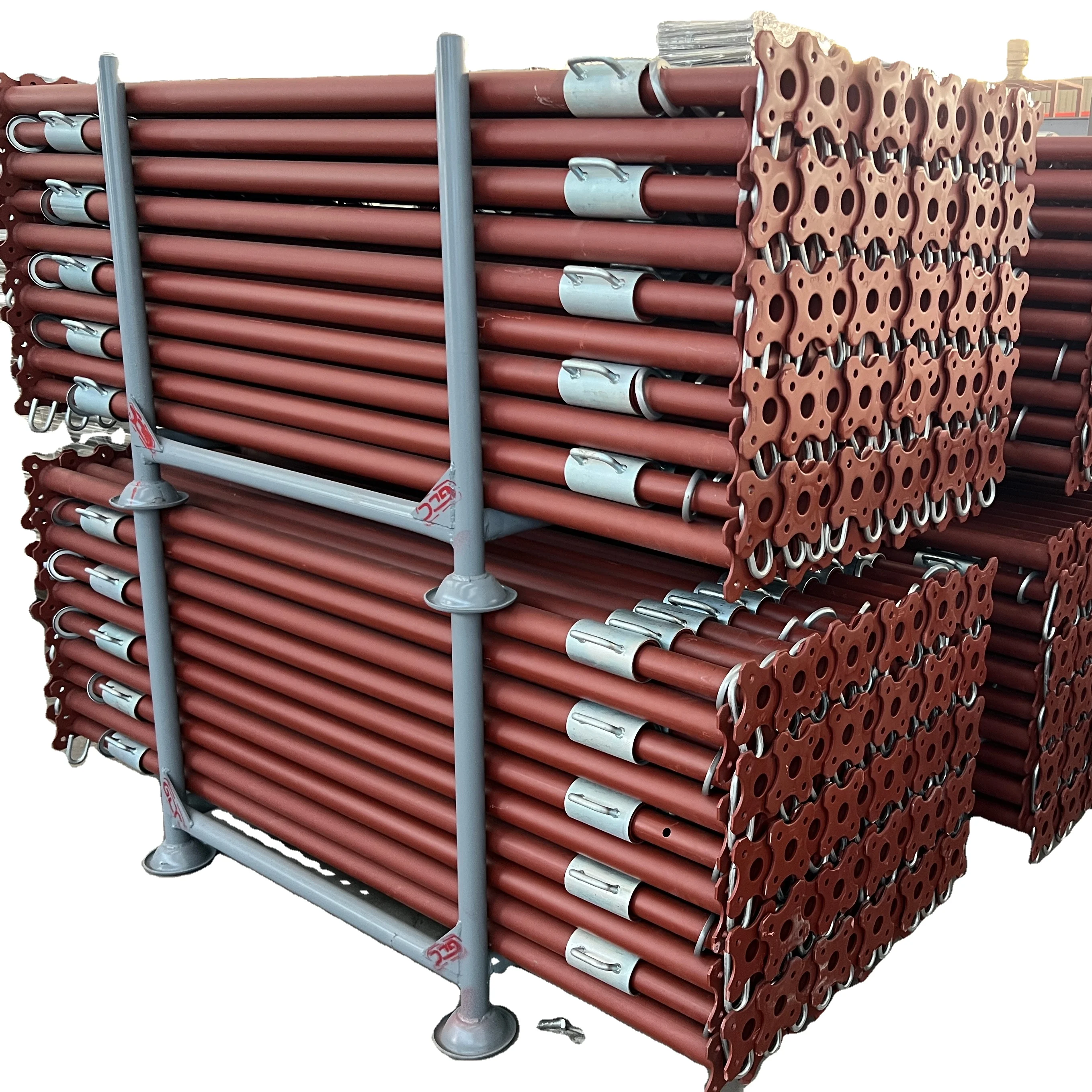 Props scaffolding 10ft 14ft telescopic support pole sections for construction