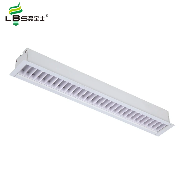 New Products Indoor Warehouse Light 600MM Long 18W Embedded Led Linear Office Light