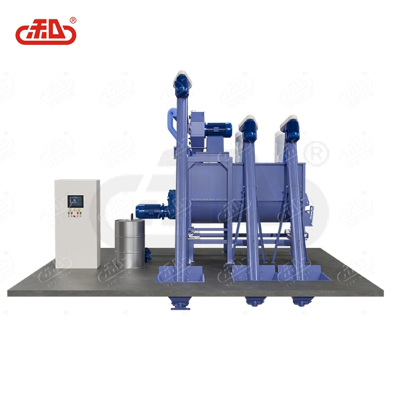 Poultry layer 2-3 t/h mash powder feed making plant with automatic batching