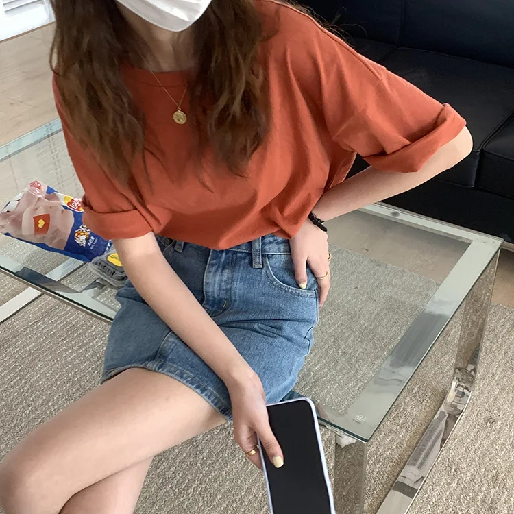 Best selling 100% cotton fashion custom logo t shirts for women