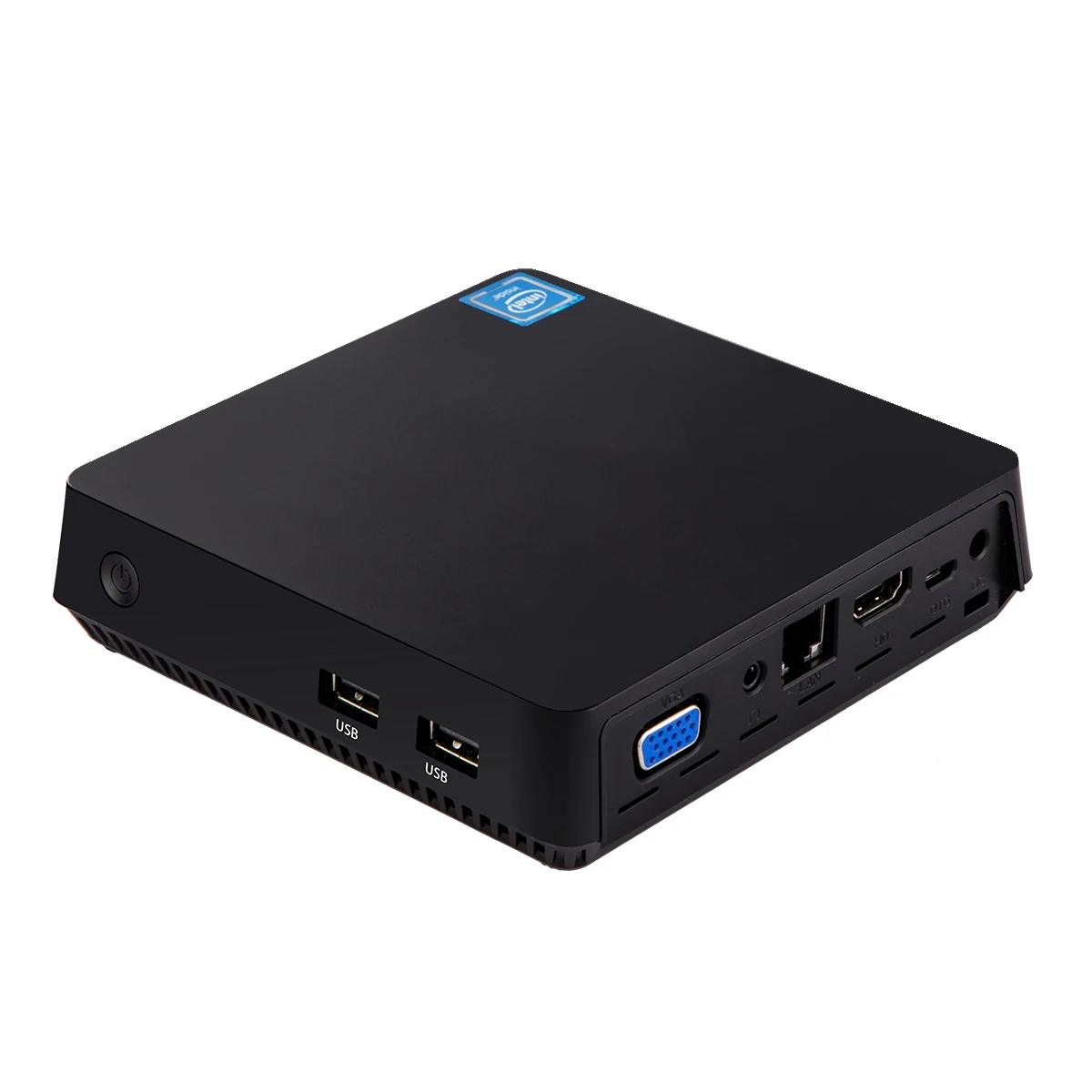 Мини-ПК T11 Plus, 4K, без вентилятора, Wi-Fi, VGA, HD, Intel Z8350, Windows 10