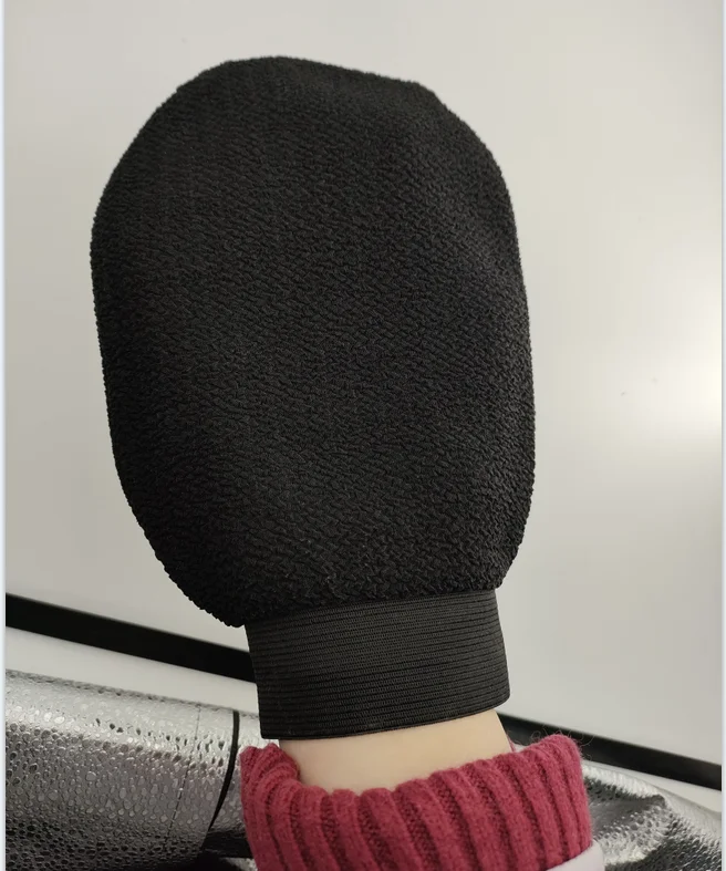 2022 amazon hot sell private label colorful bathroom scrubber skin exfoliating gloves