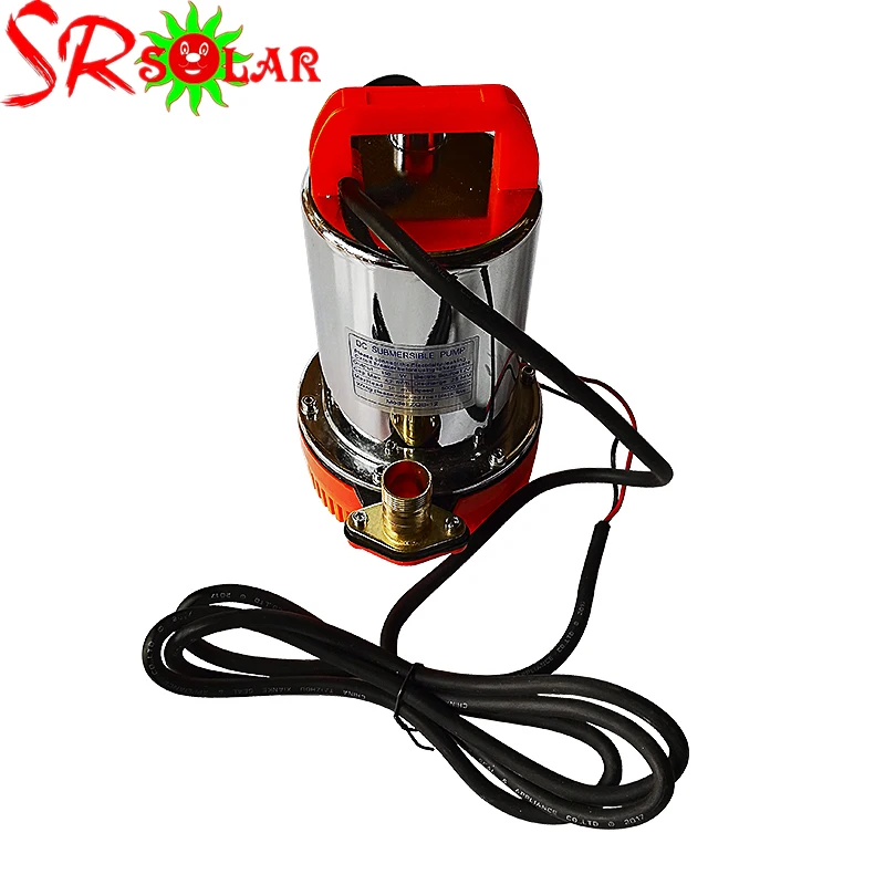 brushless motor solar powered 12v dc submersible water pump for swimming pools