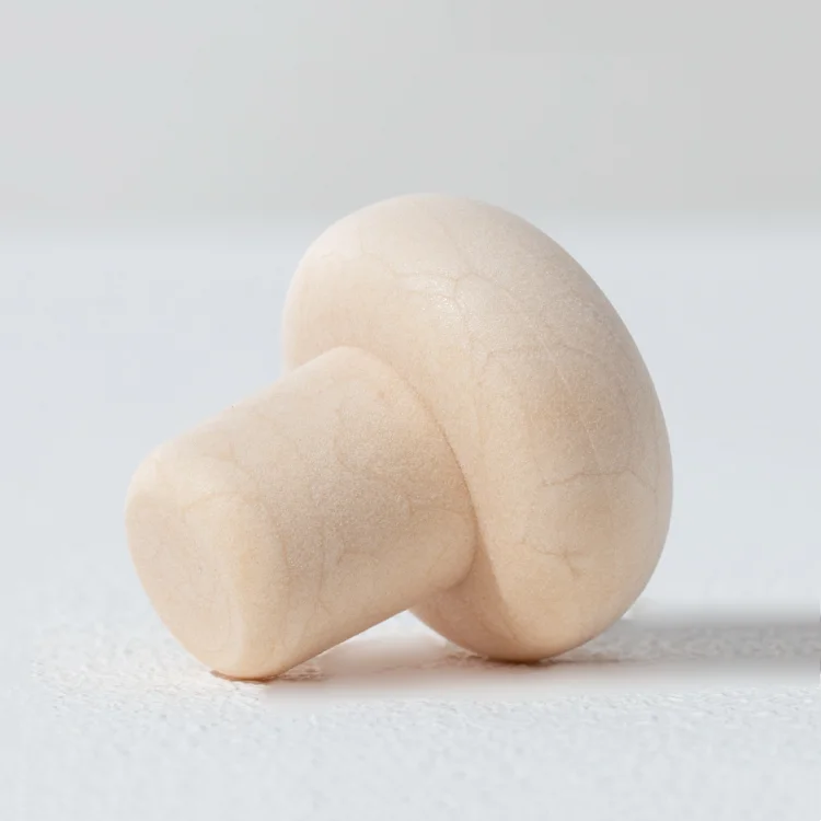 Custom any size low price small mushroom cork cap closures ball top synthetic cork stopper for glass bottle sealing