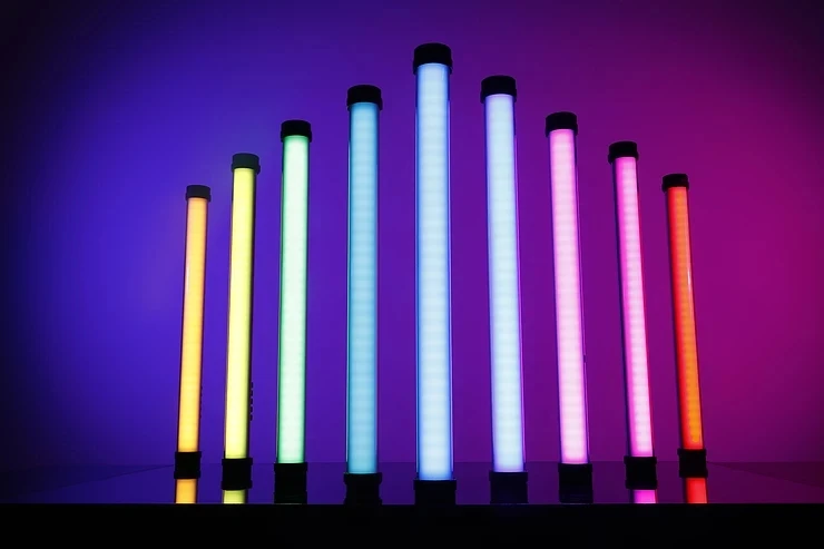 Falcon Eyes Irisa 2 App Control 25W 2500K-9999K photography Shooting Video RGB video tube light Light